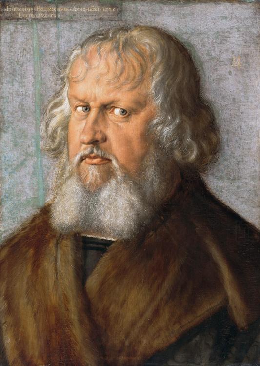 Portrait of Hieronymus Holzschuher (mk08), Albrecht Durer